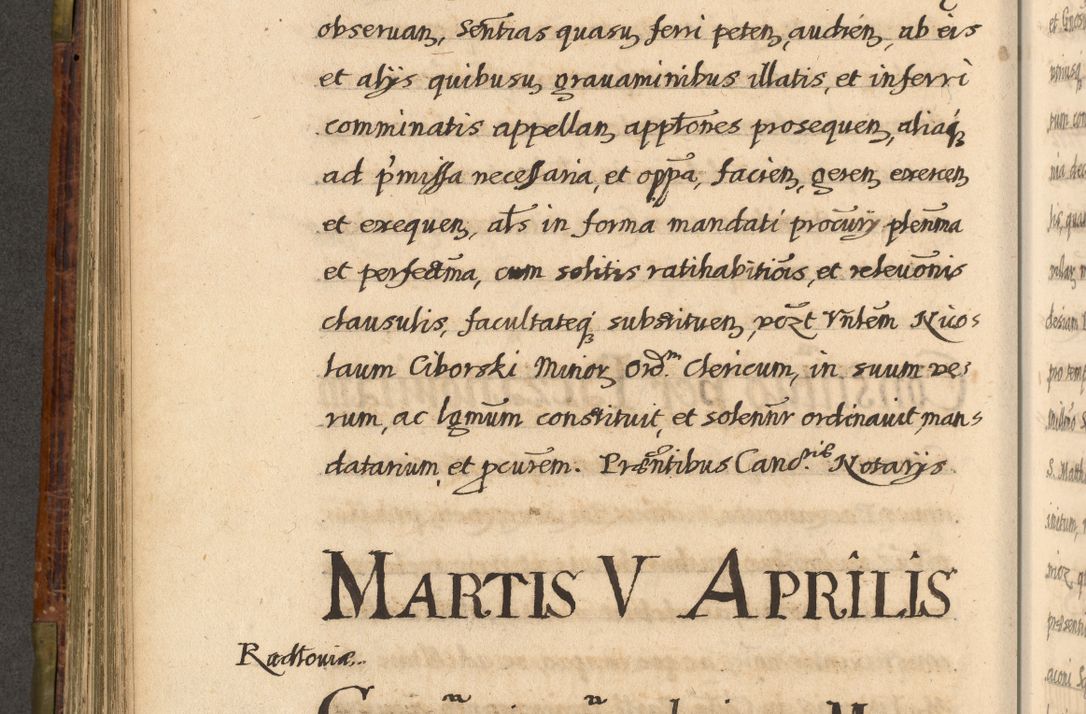 Zdjęcie nr 385 dla obiektu archiwalnego: Acta episcopalia R. D. Jacobi Zadzik, episcopi Cracoviensis et ducis Severiae annorum 1639 et 1640. Volumen II