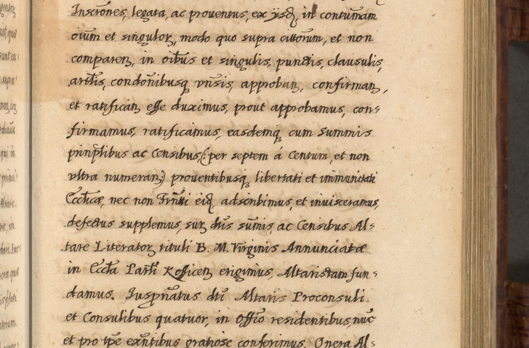 Zdjęcie nr 376 dla obiektu archiwalnego: Acta episcopalia R. D. Jacobi Zadzik, episcopi Cracoviensis et ducis Severiae annorum 1639 et 1640. Volumen II