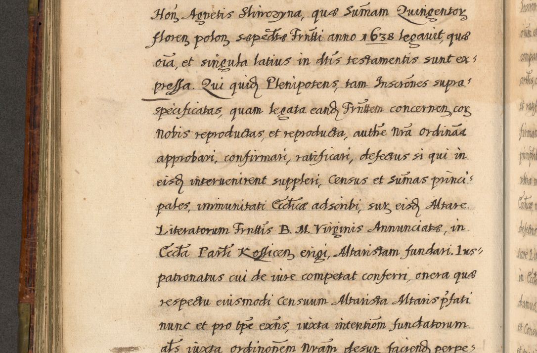 Zdjęcie nr 375 dla obiektu archiwalnego: Acta episcopalia R. D. Jacobi Zadzik, episcopi Cracoviensis et ducis Severiae annorum 1639 et 1640. Volumen II