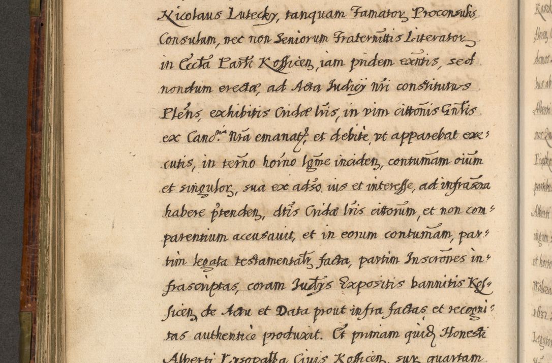 Zdjęcie nr 373 dla obiektu archiwalnego: Acta episcopalia R. D. Jacobi Zadzik, episcopi Cracoviensis et ducis Severiae annorum 1639 et 1640. Volumen II