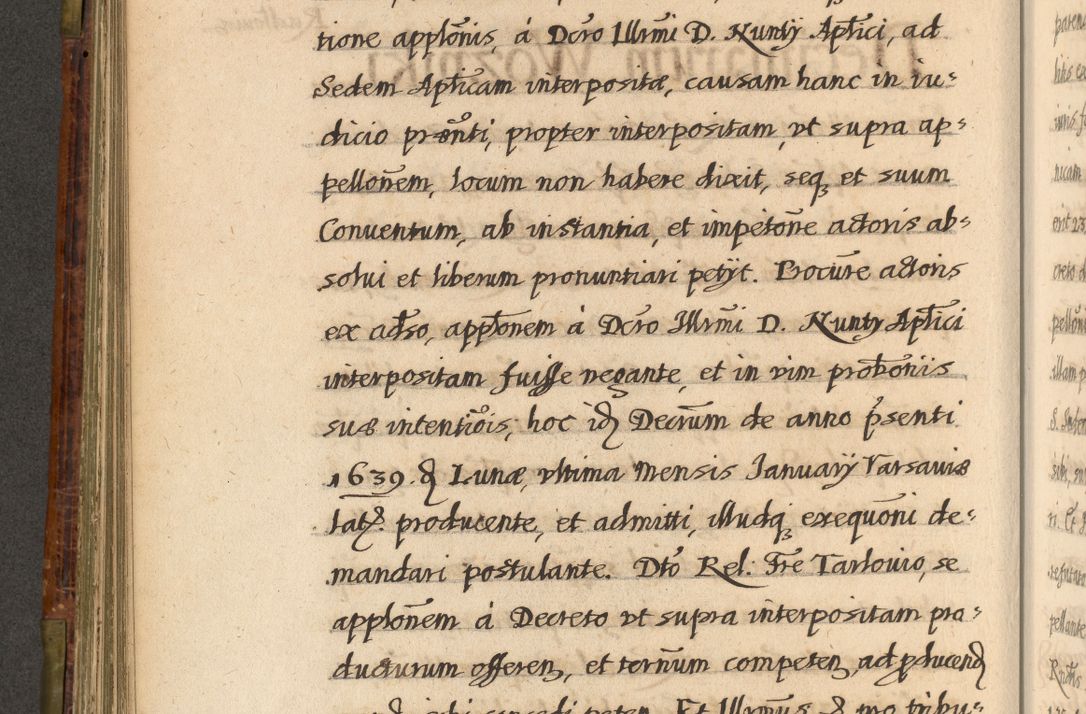 Zdjęcie nr 365 dla obiektu archiwalnego: Acta episcopalia R. D. Jacobi Zadzik, episcopi Cracoviensis et ducis Severiae annorum 1639 et 1640. Volumen II