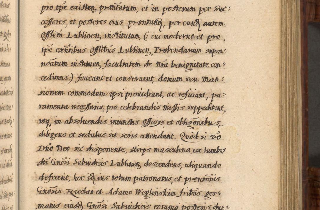 Zdjęcie nr 360 dla obiektu archiwalnego: Acta episcopalia R. D. Jacobi Zadzik, episcopi Cracoviensis et ducis Severiae annorum 1639 et 1640. Volumen II