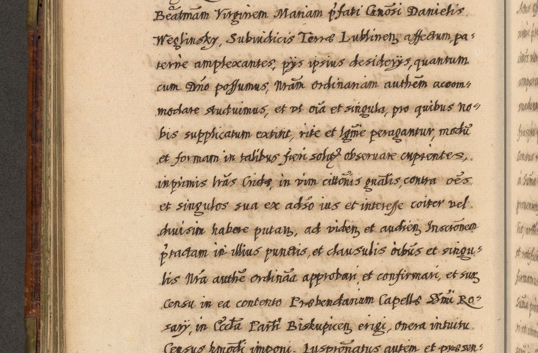 Zdjęcie nr 357 dla obiektu archiwalnego: Acta episcopalia R. D. Jacobi Zadzik, episcopi Cracoviensis et ducis Severiae annorum 1639 et 1640. Volumen II