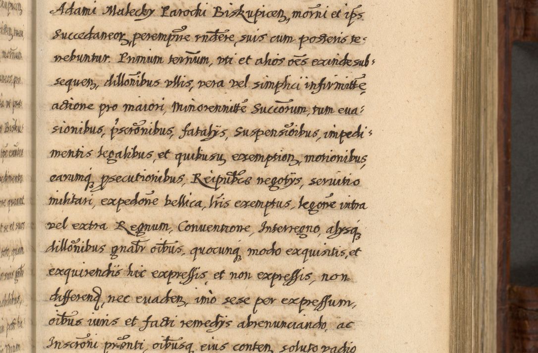 Zdjęcie nr 356 dla obiektu archiwalnego: Acta episcopalia R. D. Jacobi Zadzik, episcopi Cracoviensis et ducis Severiae annorum 1639 et 1640. Volumen II