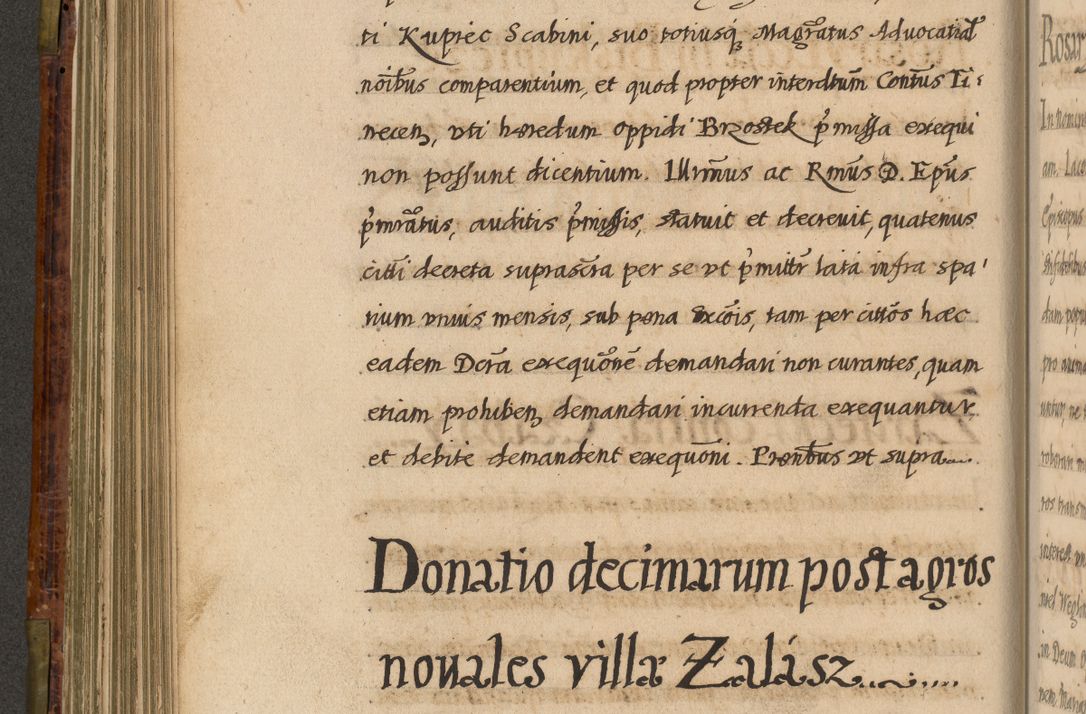 Zdjęcie nr 349 dla obiektu archiwalnego: Acta episcopalia R. D. Jacobi Zadzik, episcopi Cracoviensis et ducis Severiae annorum 1639 et 1640. Volumen II