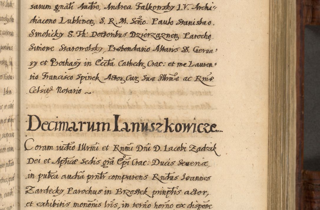 Zdjęcie nr 344 dla obiektu archiwalnego: Acta episcopalia R. D. Jacobi Zadzik, episcopi Cracoviensis et ducis Severiae annorum 1639 et 1640. Volumen II
