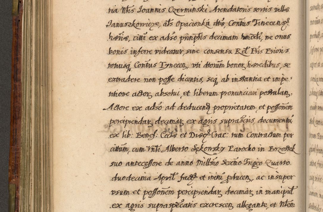Zdjęcie nr 345 dla obiektu archiwalnego: Acta episcopalia R. D. Jacobi Zadzik, episcopi Cracoviensis et ducis Severiae annorum 1639 et 1640. Volumen II