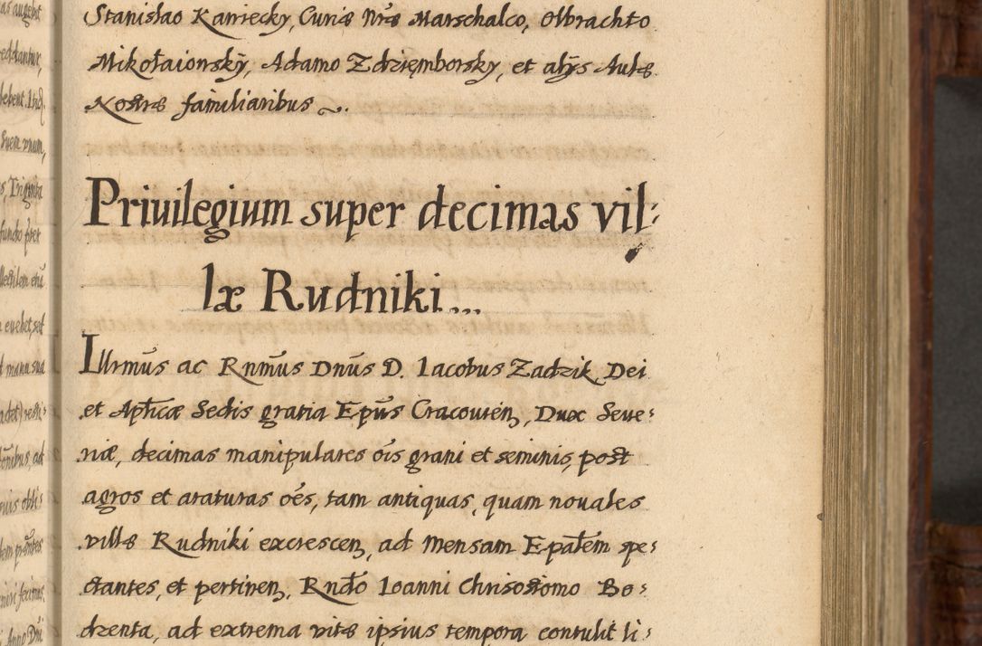 Zdjęcie nr 342 dla obiektu archiwalnego: Acta episcopalia R. D. Jacobi Zadzik, episcopi Cracoviensis et ducis Severiae annorum 1639 et 1640. Volumen II