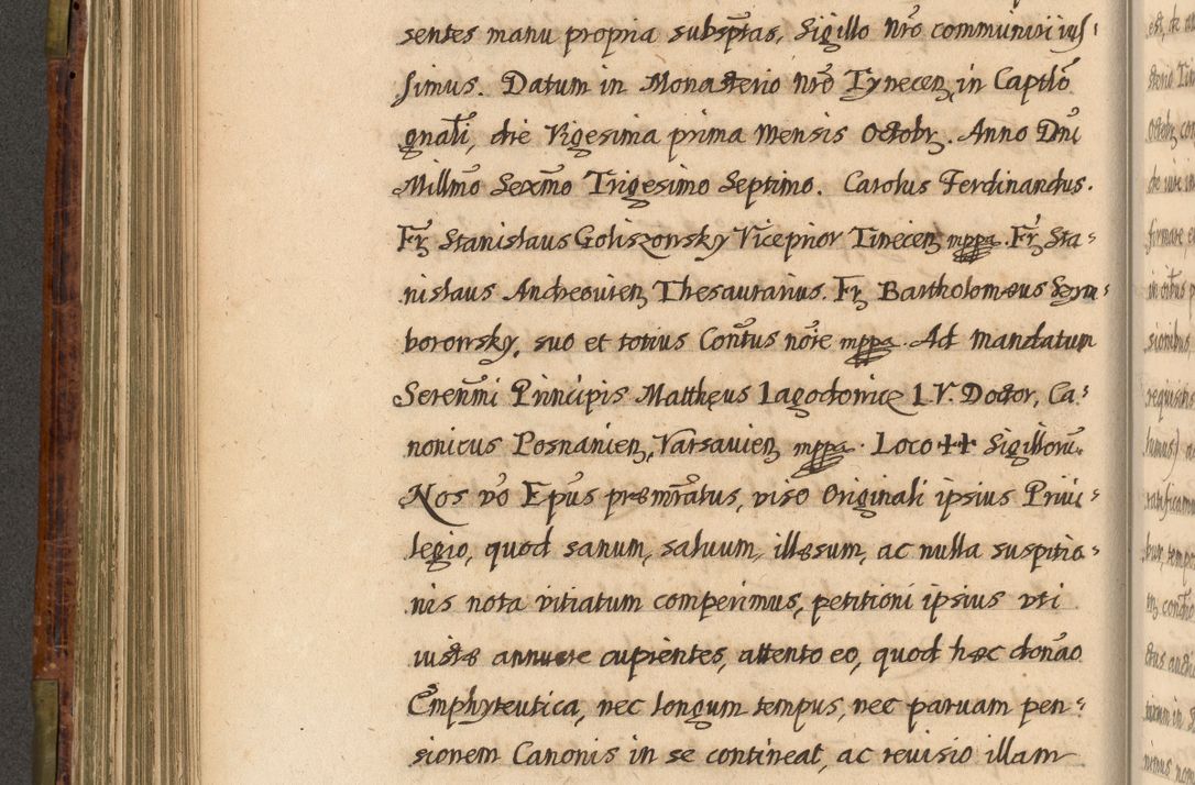 Zdjęcie nr 339 dla obiektu archiwalnego: Acta episcopalia R. D. Jacobi Zadzik, episcopi Cracoviensis et ducis Severiae annorum 1639 et 1640. Volumen II
