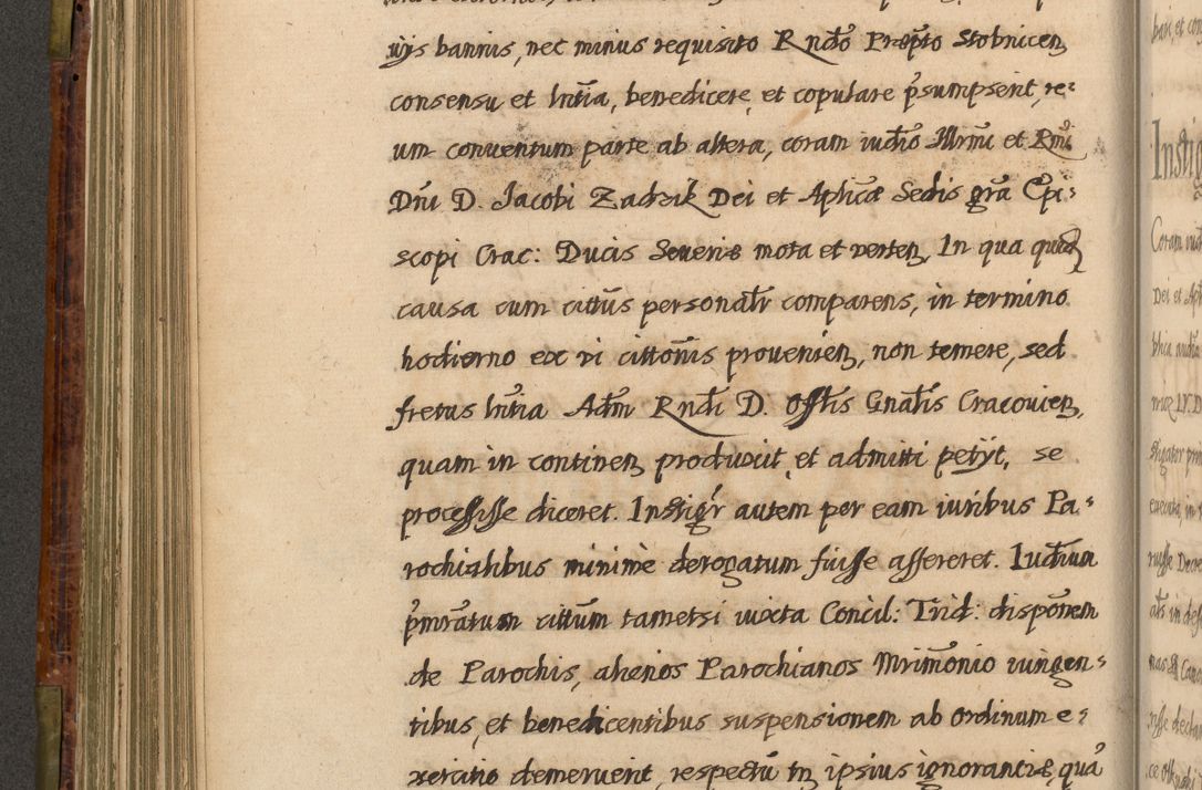 Zdjęcie nr 333 dla obiektu archiwalnego: Acta episcopalia R. D. Jacobi Zadzik, episcopi Cracoviensis et ducis Severiae annorum 1639 et 1640. Volumen II
