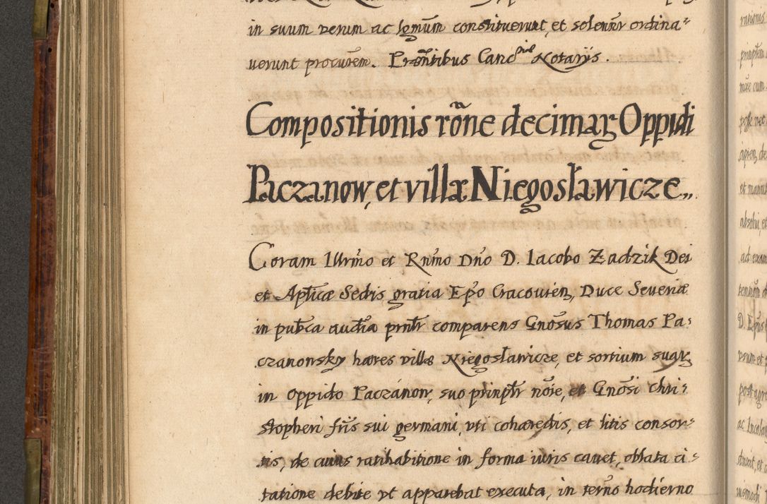 Zdjęcie nr 329 dla obiektu archiwalnego: Acta episcopalia R. D. Jacobi Zadzik, episcopi Cracoviensis et ducis Severiae annorum 1639 et 1640. Volumen II