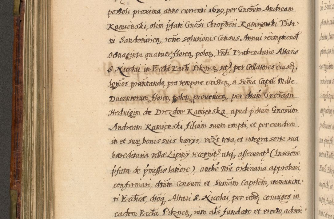 Zdjęcie nr 323 dla obiektu archiwalnego: Acta episcopalia R. D. Jacobi Zadzik, episcopi Cracoviensis et ducis Severiae annorum 1639 et 1640. Volumen II