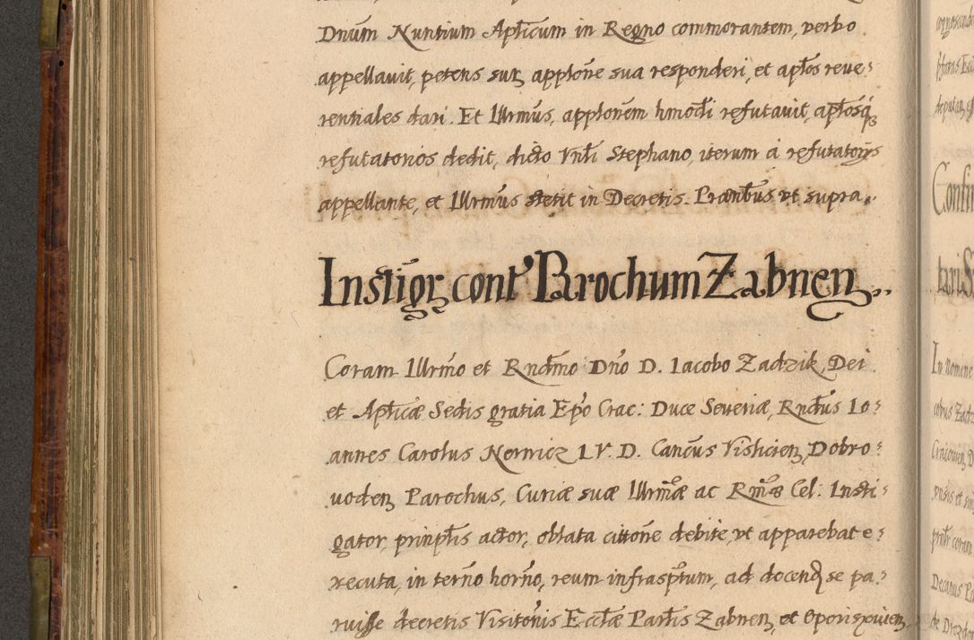 Zdjęcie nr 321 dla obiektu archiwalnego: Acta episcopalia R. D. Jacobi Zadzik, episcopi Cracoviensis et ducis Severiae annorum 1639 et 1640. Volumen II