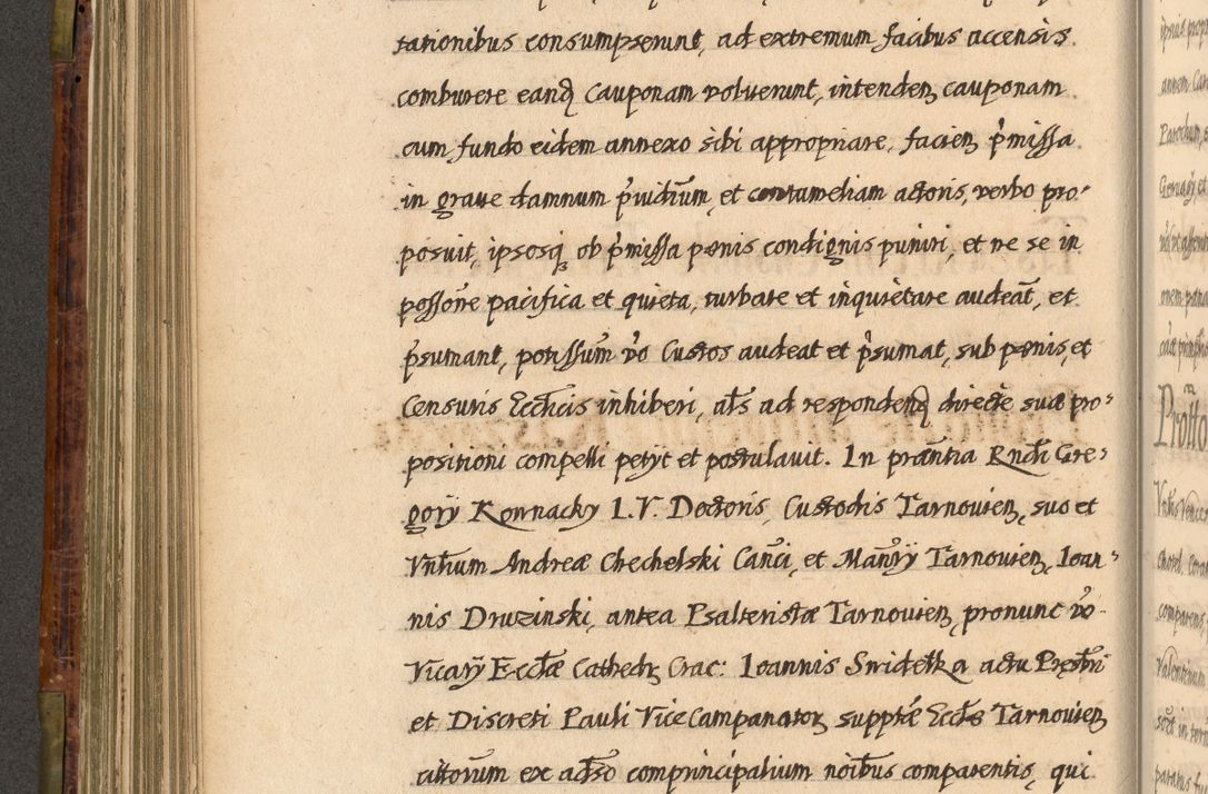 Zdjęcie nr 317 dla obiektu archiwalnego: Acta episcopalia R. D. Jacobi Zadzik, episcopi Cracoviensis et ducis Severiae annorum 1639 et 1640. Volumen II