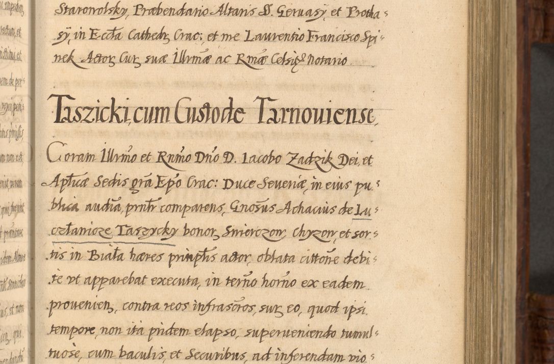 Zdjęcie nr 316 dla obiektu archiwalnego: Acta episcopalia R. D. Jacobi Zadzik, episcopi Cracoviensis et ducis Severiae annorum 1639 et 1640. Volumen II
