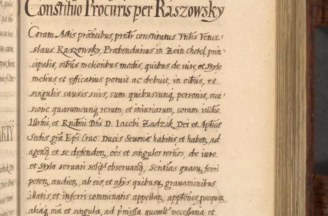 Zdjęcie nr 312 dla obiektu archiwalnego: Acta episcopalia R. D. Jacobi Zadzik, episcopi Cracoviensis et ducis Severiae annorum 1639 et 1640. Volumen II