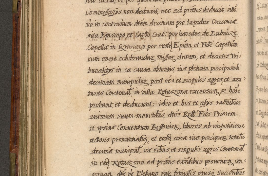 Zdjęcie nr 309 dla obiektu archiwalnego: Acta episcopalia R. D. Jacobi Zadzik, episcopi Cracoviensis et ducis Severiae annorum 1639 et 1640. Volumen II