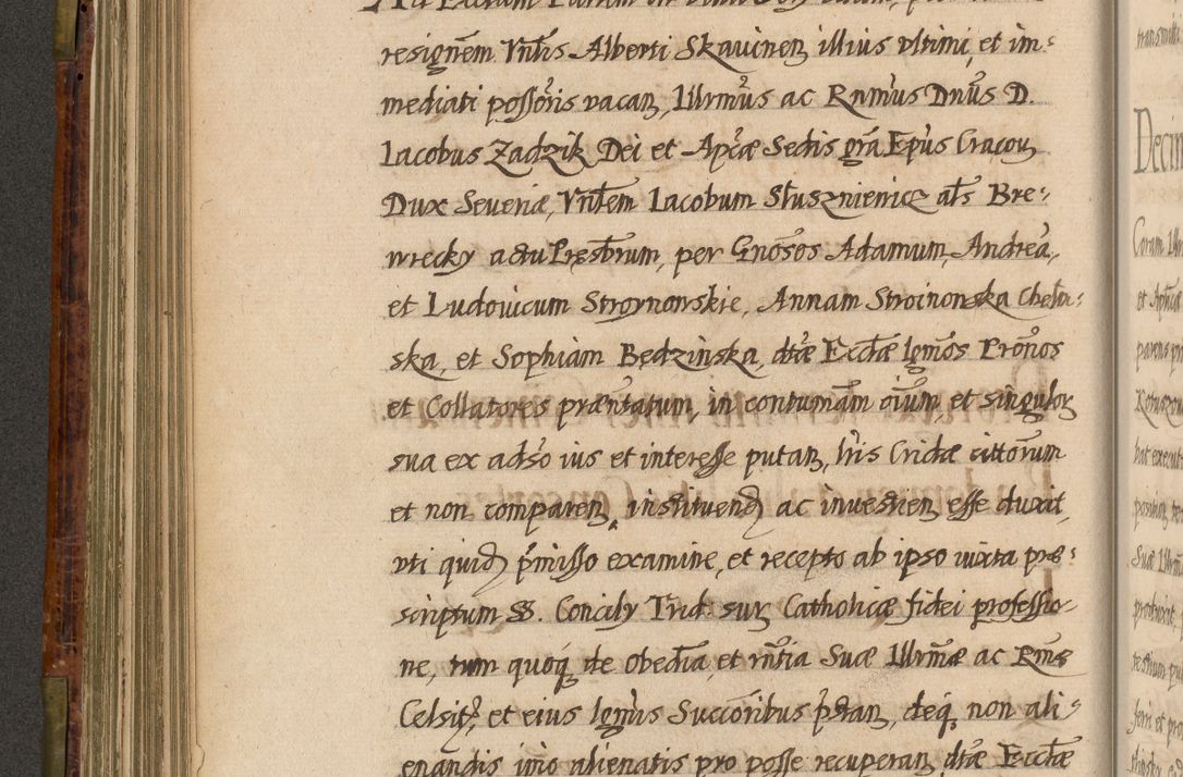 Zdjęcie nr 307 dla obiektu archiwalnego: Acta episcopalia R. D. Jacobi Zadzik, episcopi Cracoviensis et ducis Severiae annorum 1639 et 1640. Volumen II