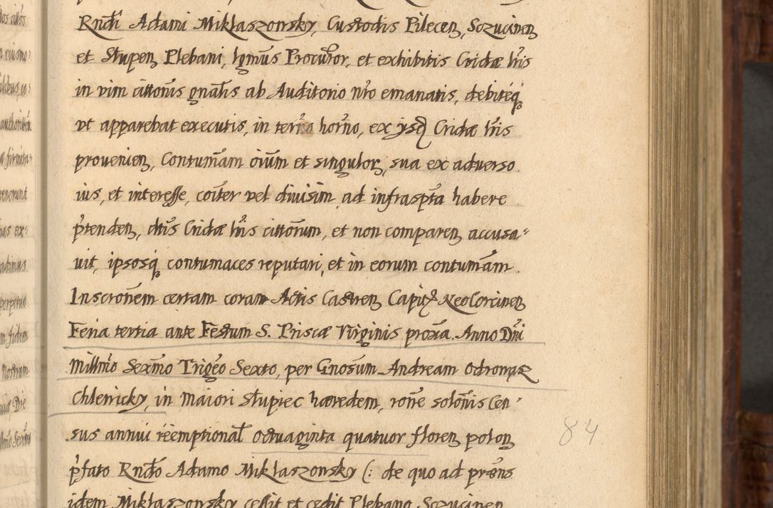 Zdjęcie nr 302 dla obiektu archiwalnego: Acta episcopalia R. D. Jacobi Zadzik, episcopi Cracoviensis et ducis Severiae annorum 1639 et 1640. Volumen II