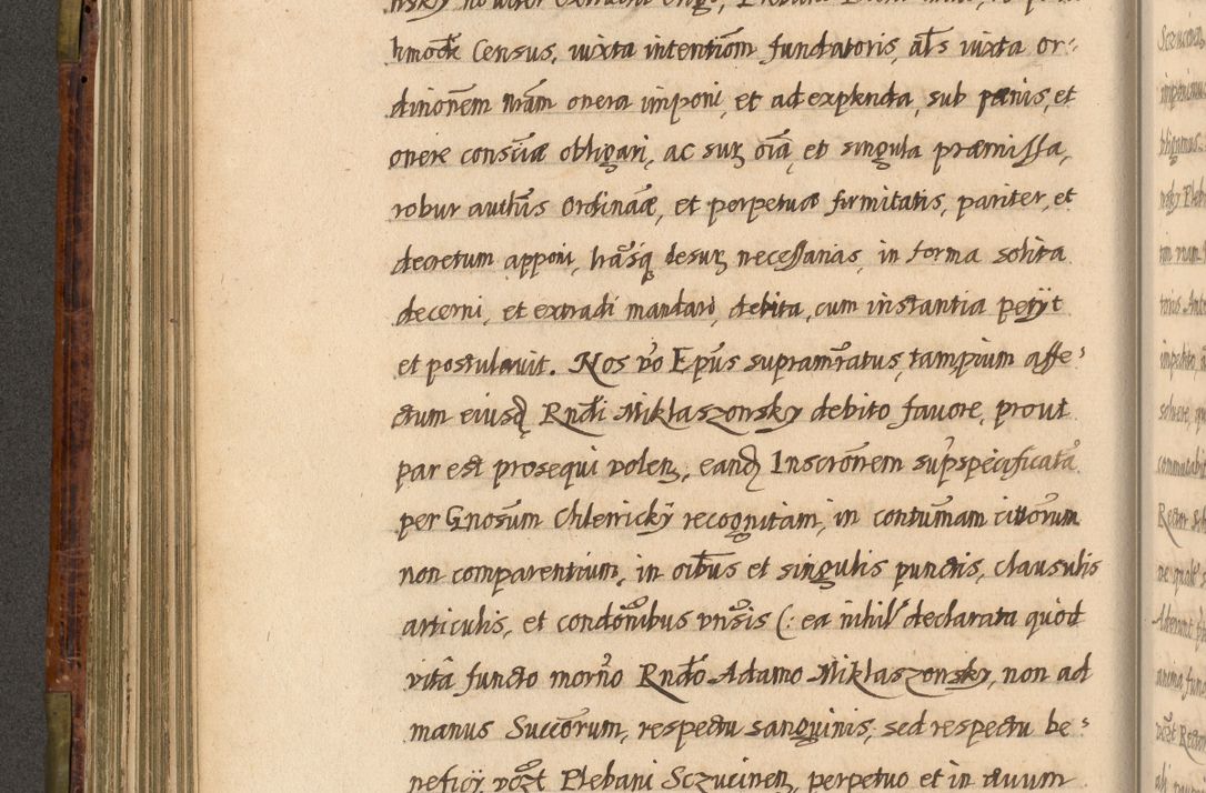 Zdjęcie nr 303 dla obiektu archiwalnego: Acta episcopalia R. D. Jacobi Zadzik, episcopi Cracoviensis et ducis Severiae annorum 1639 et 1640. Volumen II