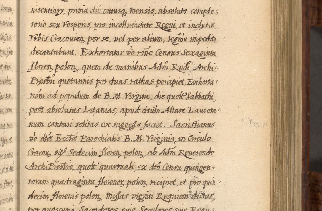Zdjęcie nr 296 dla obiektu archiwalnego: Acta episcopalia R. D. Jacobi Zadzik, episcopi Cracoviensis et ducis Severiae annorum 1639 et 1640. Volumen II