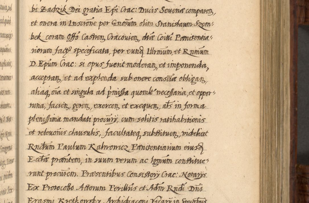 Zdjęcie nr 292 dla obiektu archiwalnego: Acta episcopalia R. D. Jacobi Zadzik, episcopi Cracoviensis et ducis Severiae annorum 1639 et 1640. Volumen II
