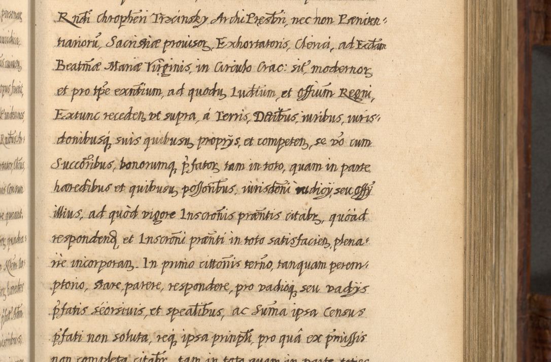 Zdjęcie nr 290 dla obiektu archiwalnego: Acta episcopalia R. D. Jacobi Zadzik, episcopi Cracoviensis et ducis Severiae annorum 1639 et 1640. Volumen II