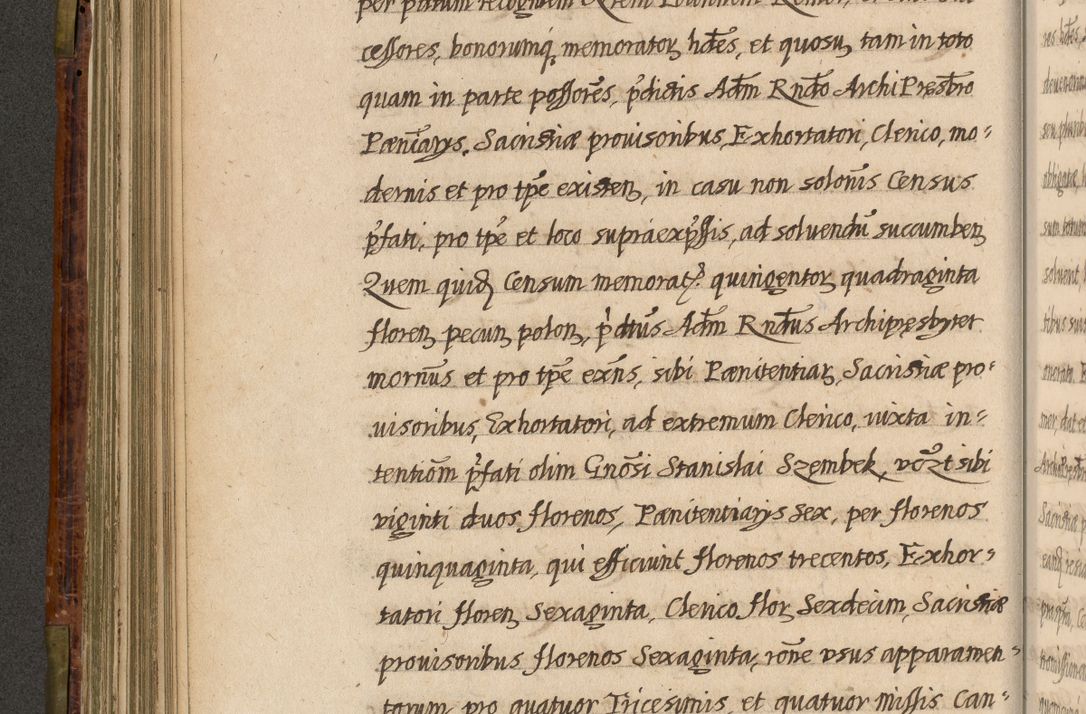 Zdjęcie nr 287 dla obiektu archiwalnego: Acta episcopalia R. D. Jacobi Zadzik, episcopi Cracoviensis et ducis Severiae annorum 1639 et 1640. Volumen II