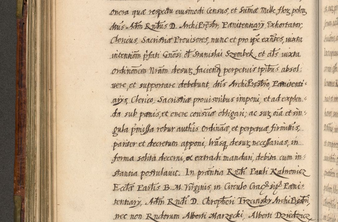 Zdjęcie nr 283 dla obiektu archiwalnego: Acta episcopalia R. D. Jacobi Zadzik, episcopi Cracoviensis et ducis Severiae annorum 1639 et 1640. Volumen II