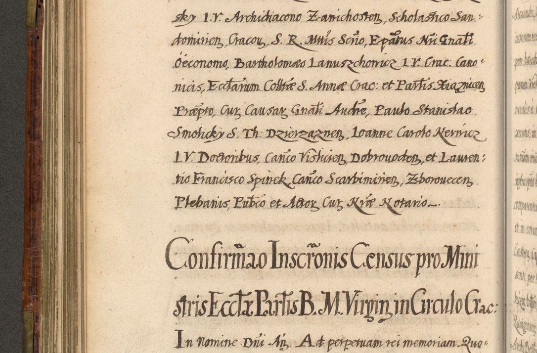 Zdjęcie nr 281 dla obiektu archiwalnego: Acta episcopalia R. D. Jacobi Zadzik, episcopi Cracoviensis et ducis Severiae annorum 1639 et 1640. Volumen II