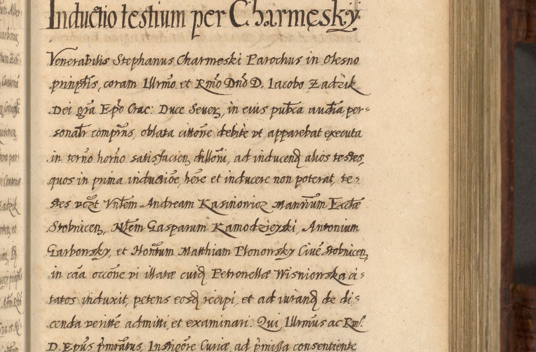 Zdjęcie nr 276 dla obiektu archiwalnego: Acta episcopalia R. D. Jacobi Zadzik, episcopi Cracoviensis et ducis Severiae annorum 1639 et 1640. Volumen II