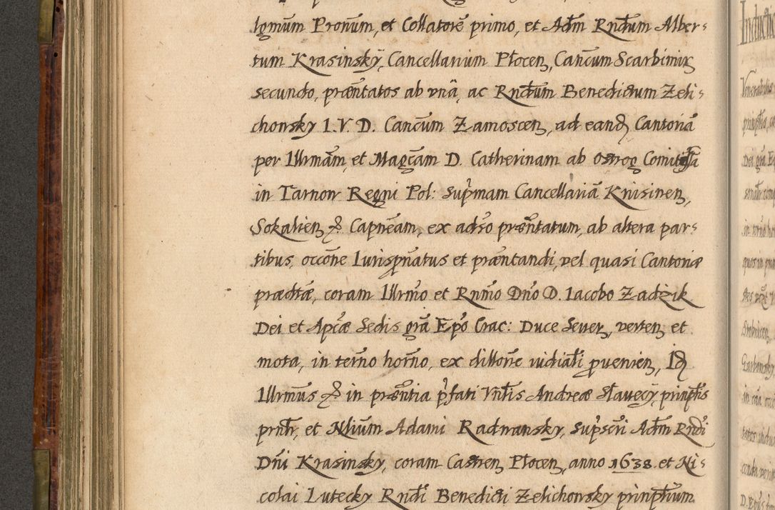 Zdjęcie nr 275 dla obiektu archiwalnego: Acta episcopalia R. D. Jacobi Zadzik, episcopi Cracoviensis et ducis Severiae annorum 1639 et 1640. Volumen II