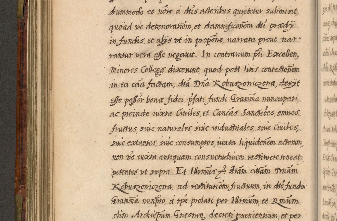 Zdjęcie nr 273 dla obiektu archiwalnego: Acta episcopalia R. D. Jacobi Zadzik, episcopi Cracoviensis et ducis Severiae annorum 1639 et 1640. Volumen II