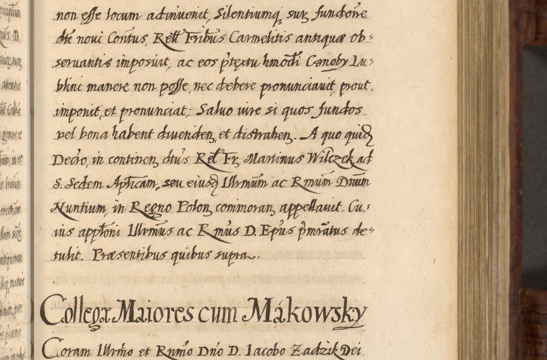 Zdjęcie nr 268 dla obiektu archiwalnego: Acta episcopalia R. D. Jacobi Zadzik, episcopi Cracoviensis et ducis Severiae annorum 1639 et 1640. Volumen II