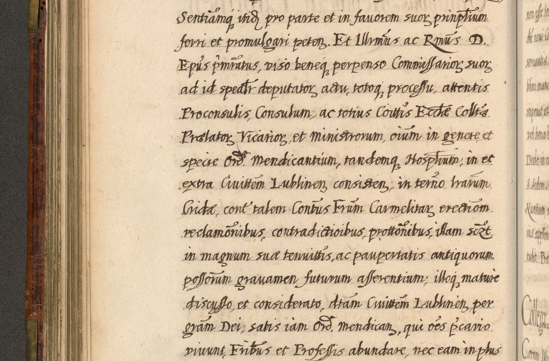 Zdjęcie nr 267 dla obiektu archiwalnego: Acta episcopalia R. D. Jacobi Zadzik, episcopi Cracoviensis et ducis Severiae annorum 1639 et 1640. Volumen II