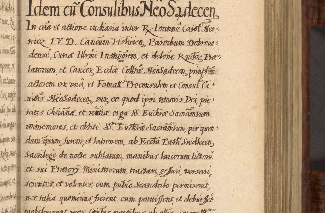 Zdjęcie nr 260 dla obiektu archiwalnego: Acta episcopalia R. D. Jacobi Zadzik, episcopi Cracoviensis et ducis Severiae annorum 1639 et 1640. Volumen II
