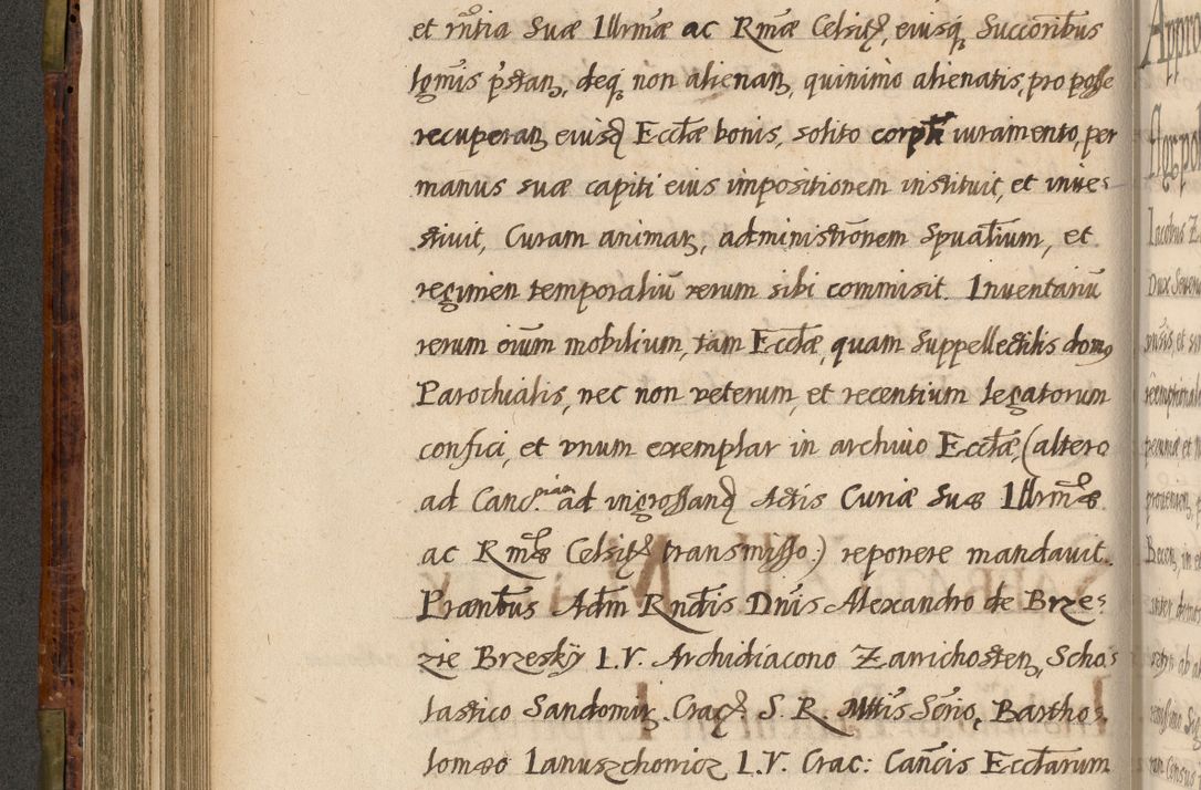 Zdjęcie nr 247 dla obiektu archiwalnego: Acta episcopalia R. D. Jacobi Zadzik, episcopi Cracoviensis et ducis Severiae annorum 1639 et 1640. Volumen II