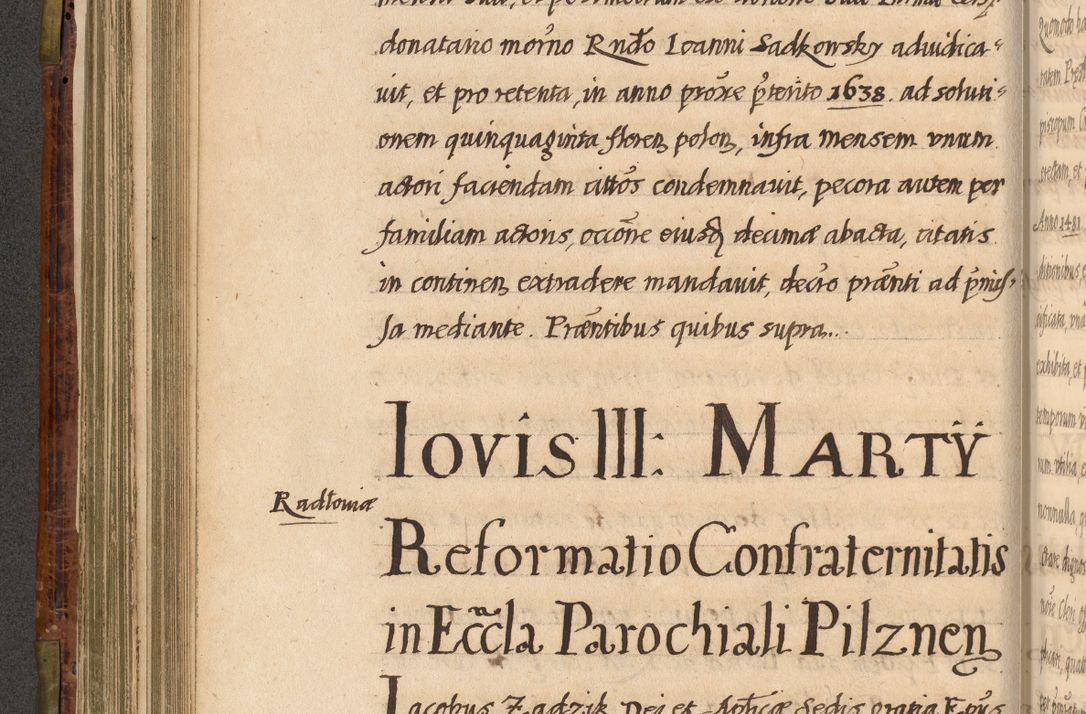 Zdjęcie nr 239 dla obiektu archiwalnego: Acta episcopalia R. D. Jacobi Zadzik, episcopi Cracoviensis et ducis Severiae annorum 1639 et 1640. Volumen II
