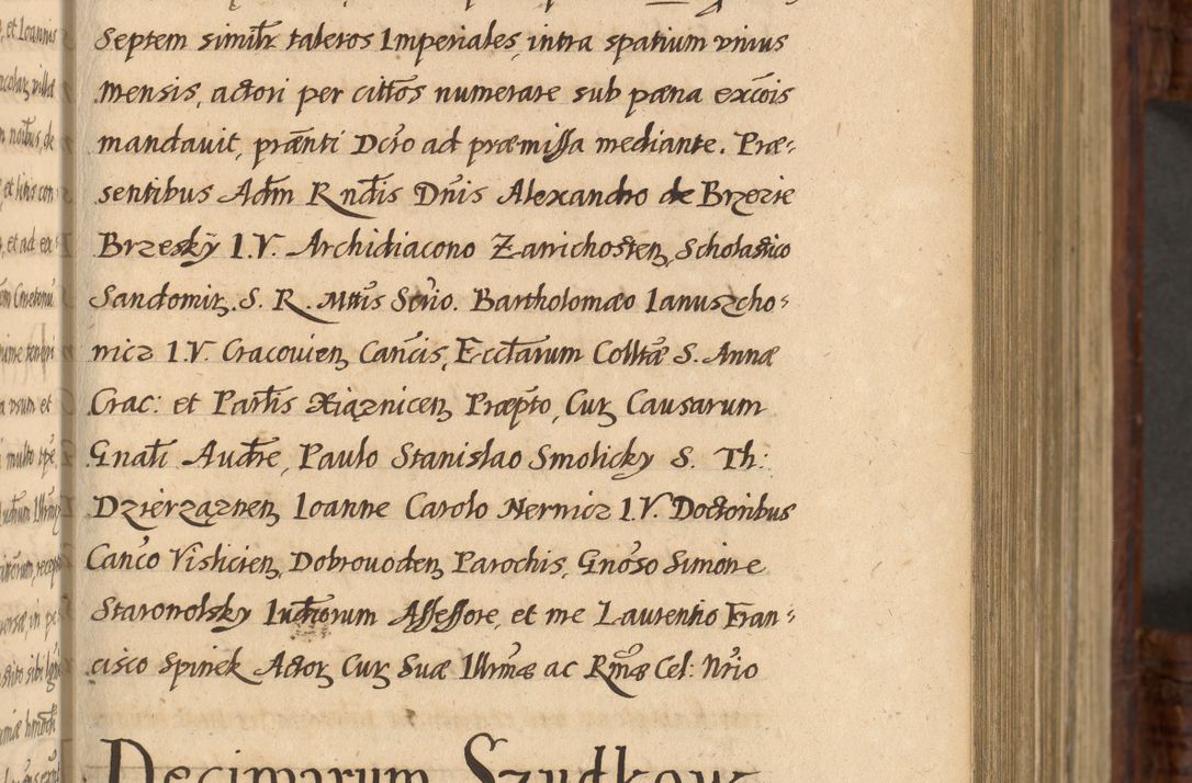 Zdjęcie nr 236 dla obiektu archiwalnego: Acta episcopalia R. D. Jacobi Zadzik, episcopi Cracoviensis et ducis Severiae annorum 1639 et 1640. Volumen II