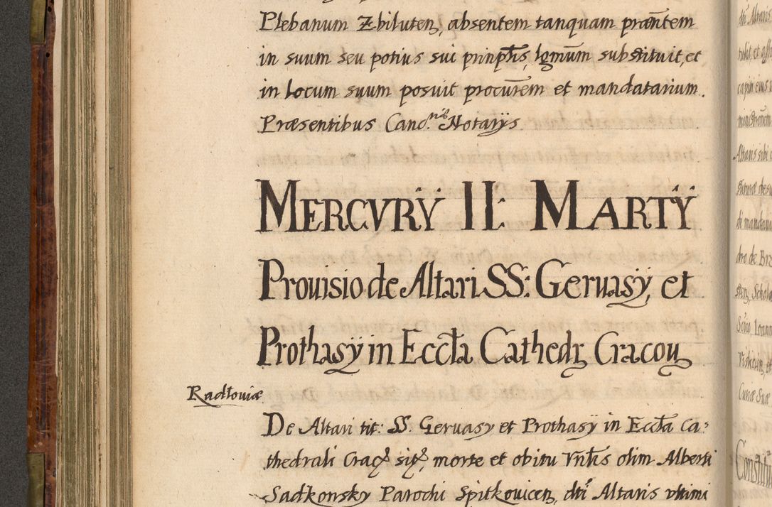 Zdjęcie nr 231 dla obiektu archiwalnego: Acta episcopalia R. D. Jacobi Zadzik, episcopi Cracoviensis et ducis Severiae annorum 1639 et 1640. Volumen II
