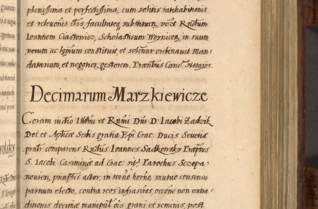 Zdjęcie nr 234 dla obiektu archiwalnego: Acta episcopalia R. D. Jacobi Zadzik, episcopi Cracoviensis et ducis Severiae annorum 1639 et 1640. Volumen II
