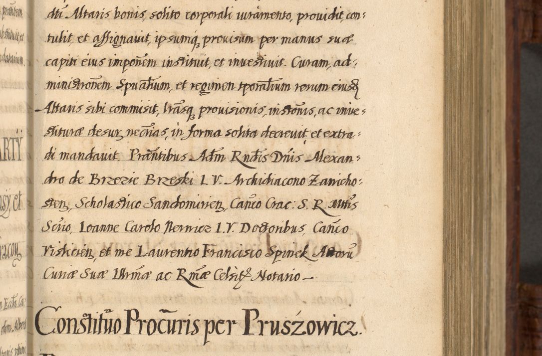 Zdjęcie nr 232 dla obiektu archiwalnego: Acta episcopalia R. D. Jacobi Zadzik, episcopi Cracoviensis et ducis Severiae annorum 1639 et 1640. Volumen II
