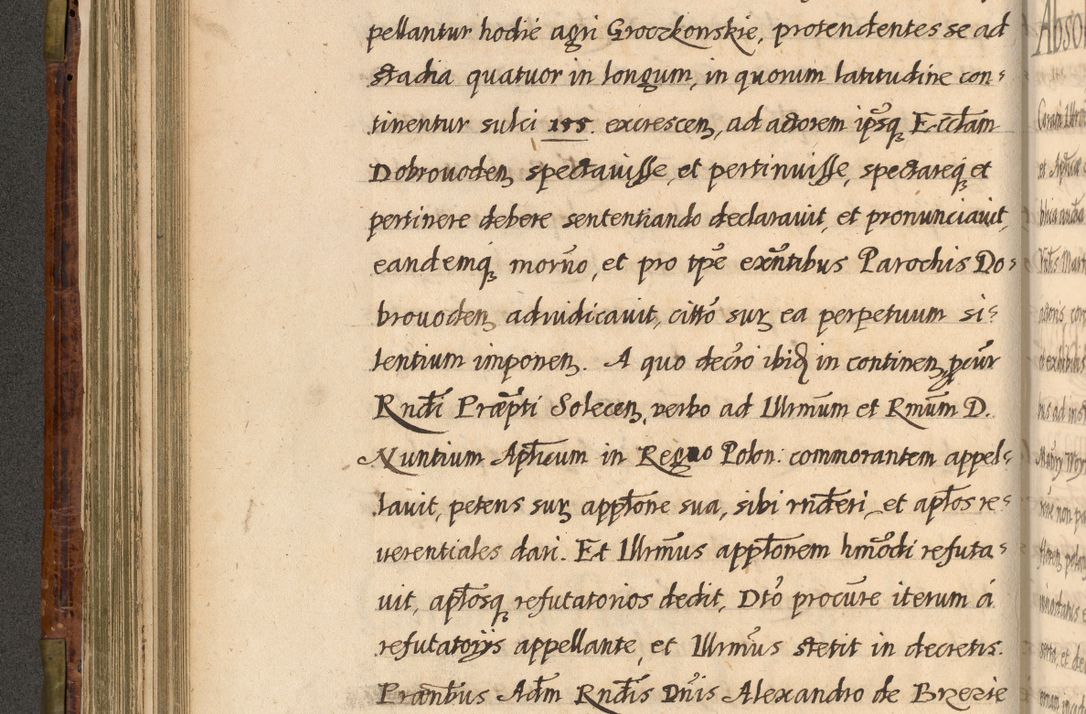 Zdjęcie nr 219 dla obiektu archiwalnego: Acta episcopalia R. D. Jacobi Zadzik, episcopi Cracoviensis et ducis Severiae annorum 1639 et 1640. Volumen II
