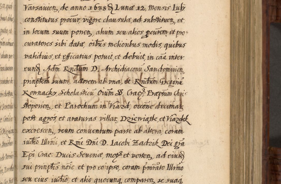 Zdjęcie nr 230 dla obiektu archiwalnego: Acta episcopalia R. D. Jacobi Zadzik, episcopi Cracoviensis et ducis Severiae annorum 1639 et 1640. Volumen II