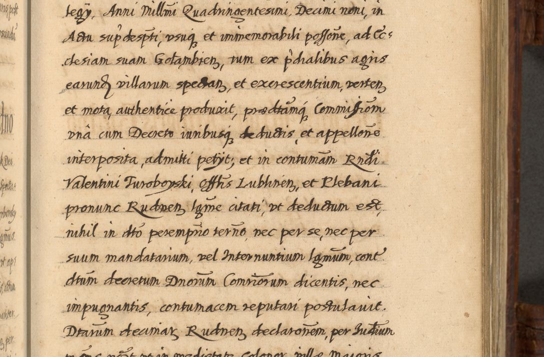 Zdjęcie nr 602 dla obiektu archiwalnego: Acta episcopalia R. D. Jacobi Zadzik, episcopi Cracoviensis et ducis Severiae annorum 1639 et 1640. Volumen II