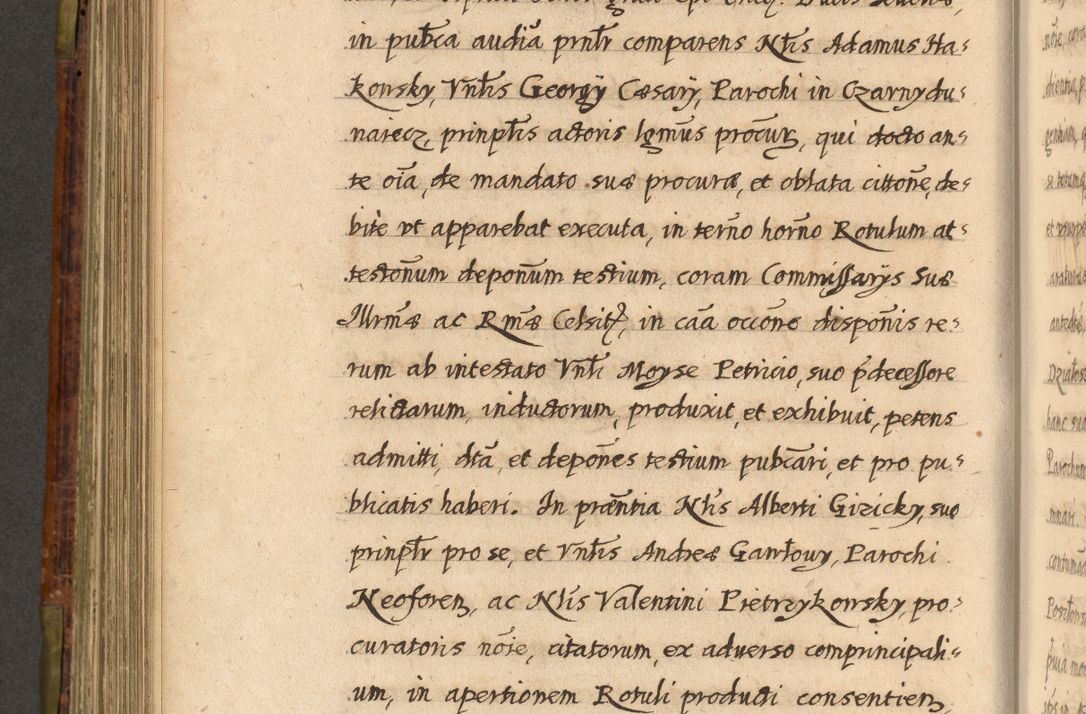 Zdjęcie nr 599 dla obiektu archiwalnego: Acta episcopalia R. D. Jacobi Zadzik, episcopi Cracoviensis et ducis Severiae annorum 1639 et 1640. Volumen II