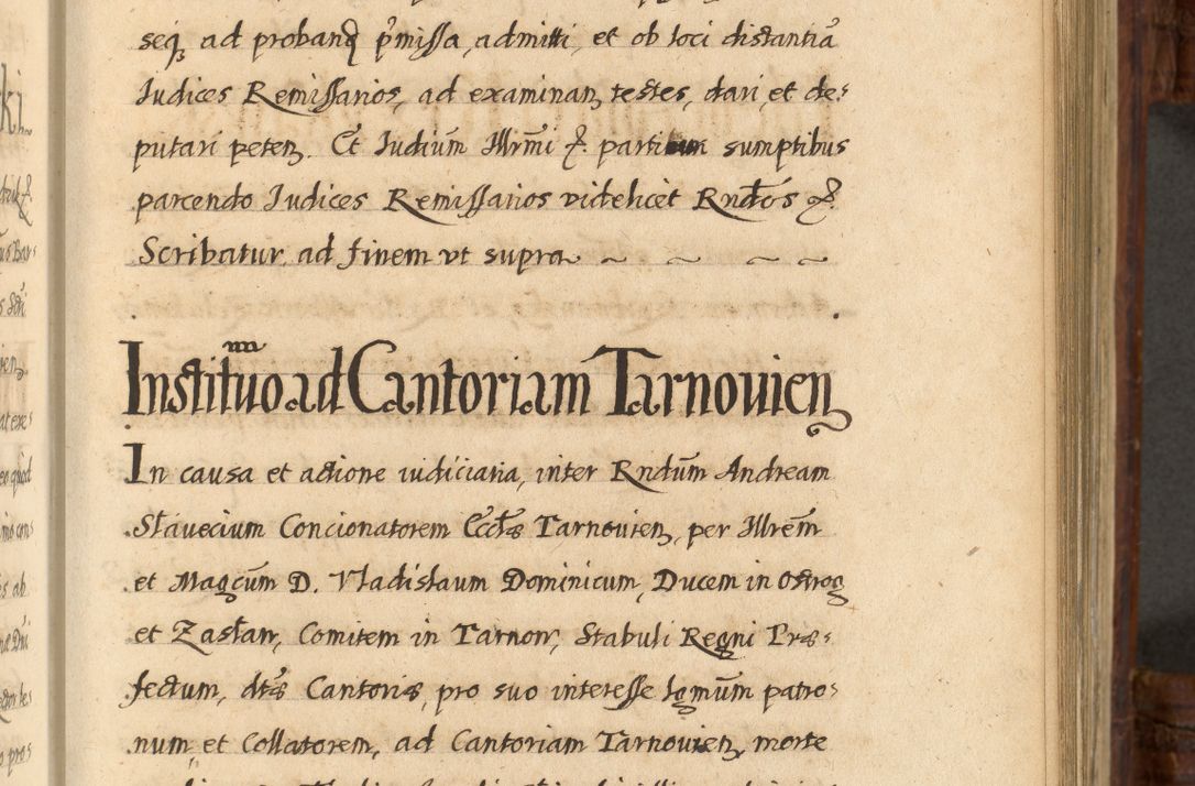 Zdjęcie nr 596 dla obiektu archiwalnego: Acta episcopalia R. D. Jacobi Zadzik, episcopi Cracoviensis et ducis Severiae annorum 1639 et 1640. Volumen II