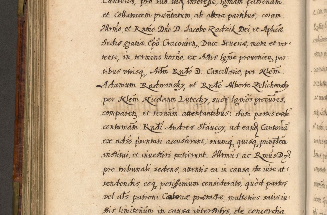 Zdjęcie nr 597 dla obiektu archiwalnego: Acta episcopalia R. D. Jacobi Zadzik, episcopi Cracoviensis et ducis Severiae annorum 1639 et 1640. Volumen II