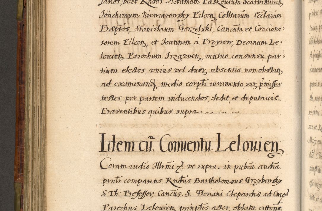 Zdjęcie nr 593 dla obiektu archiwalnego: Acta episcopalia R. D. Jacobi Zadzik, episcopi Cracoviensis et ducis Severiae annorum 1639 et 1640. Volumen II