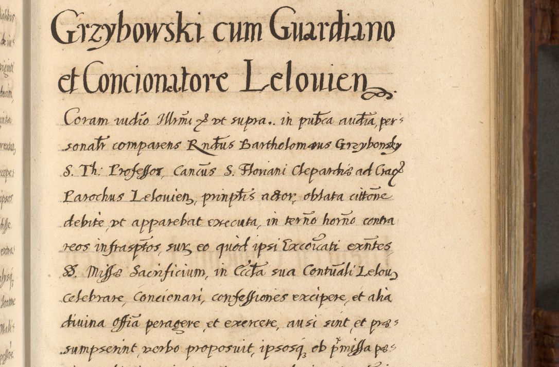 Zdjęcie nr 592 dla obiektu archiwalnego: Acta episcopalia R. D. Jacobi Zadzik, episcopi Cracoviensis et ducis Severiae annorum 1639 et 1640. Volumen II